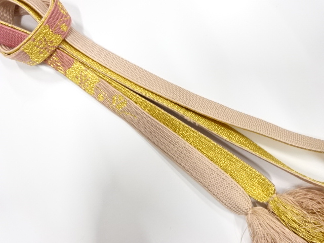 正絹　手組帯締め